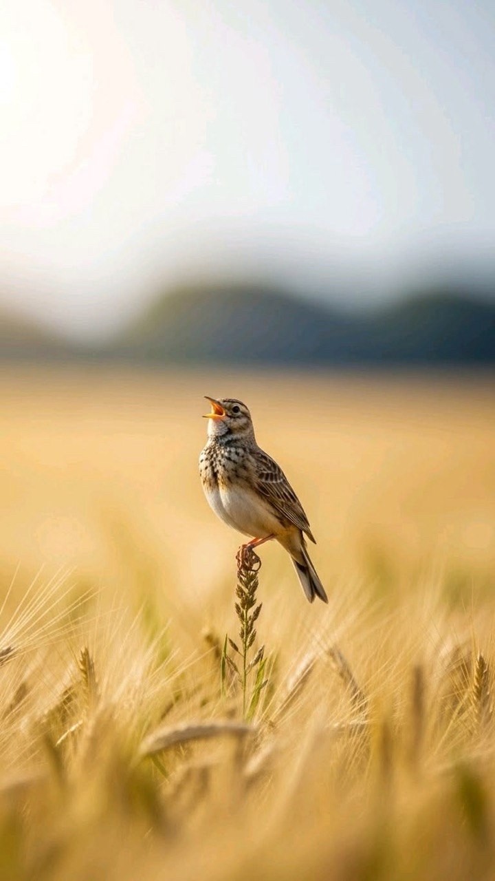 רקעים lark, feather