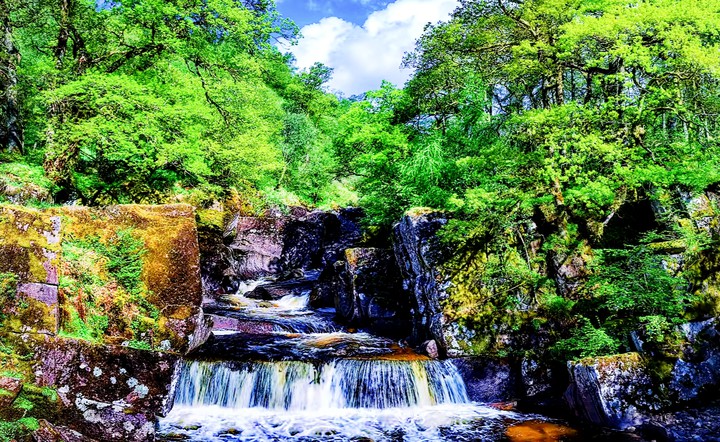 water fall
