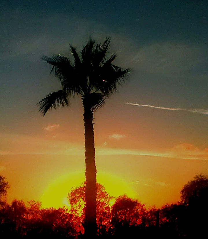 October sunset