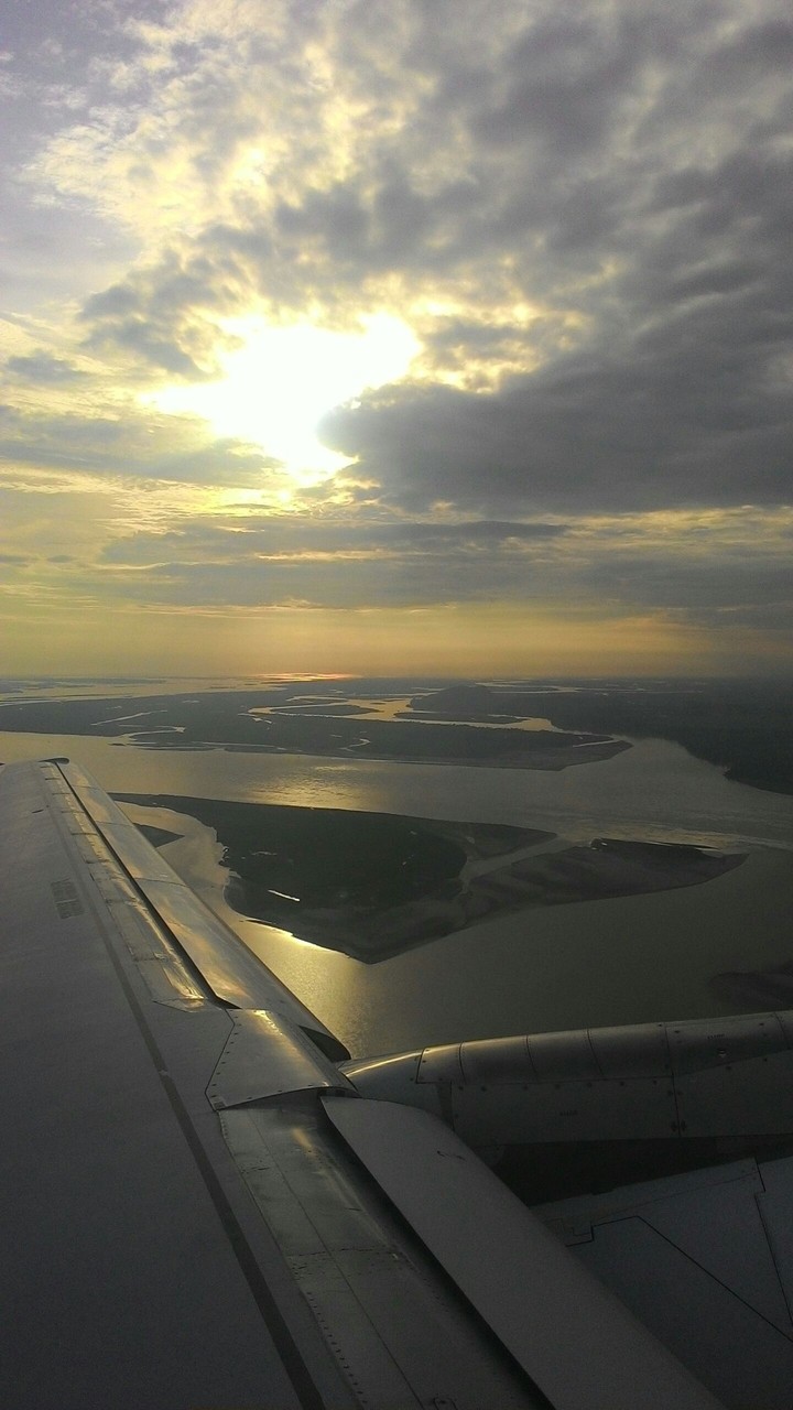 beautiful scene from plane
