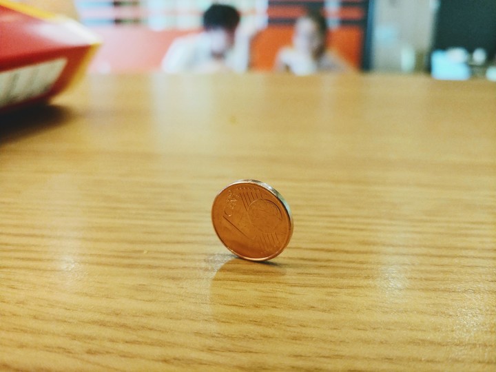 A one cent euro