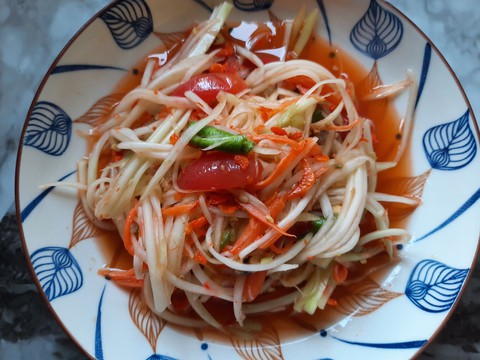 salad papaya thai