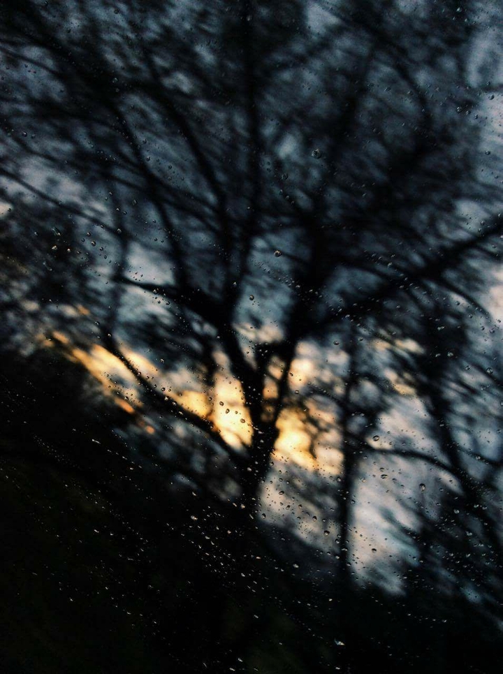 Sunset.