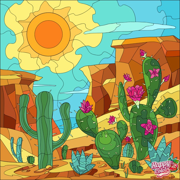 Colorindo.