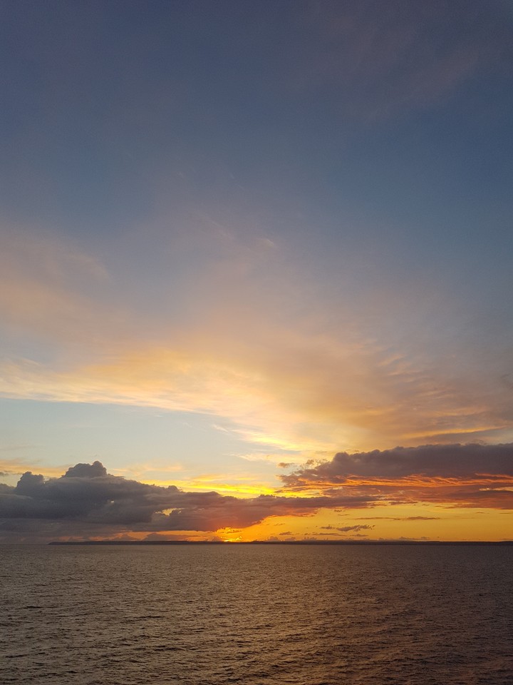 Sunset in the North Atlantic