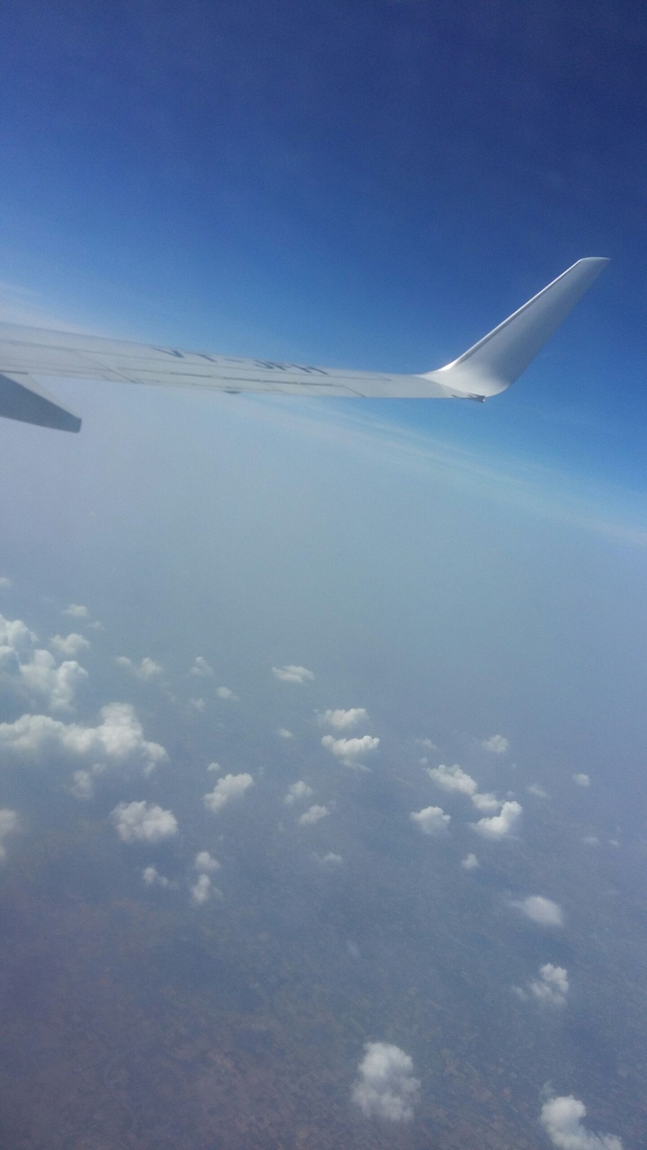 Window Seat view of plane.