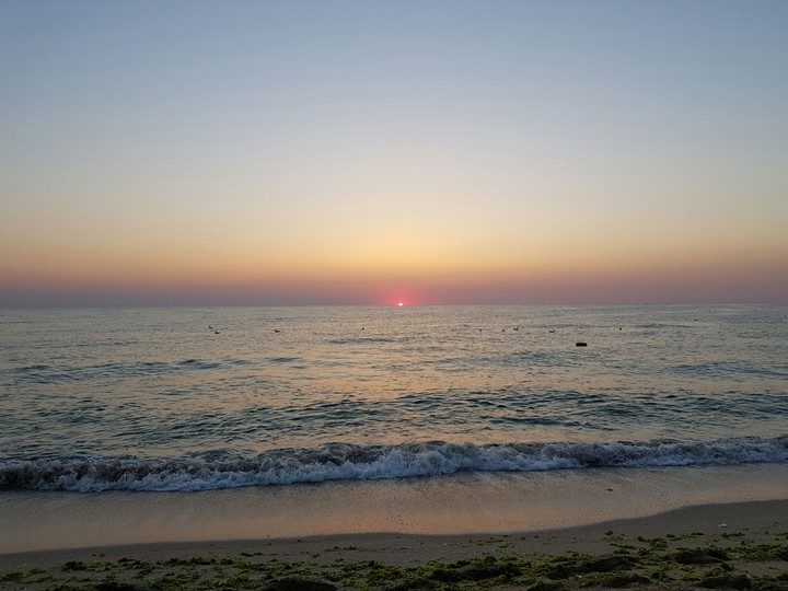 Black sea sunrise