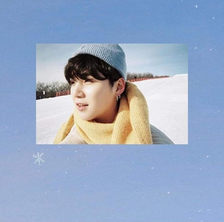 Yoongi in Winter package ❤️❤️
