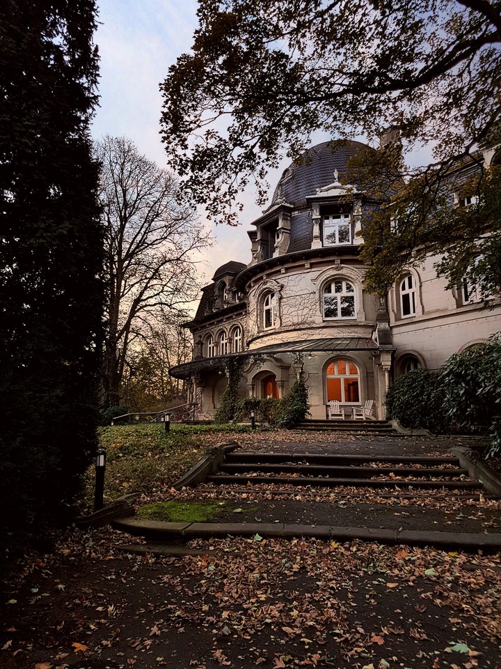 A mansion in Hamburg.