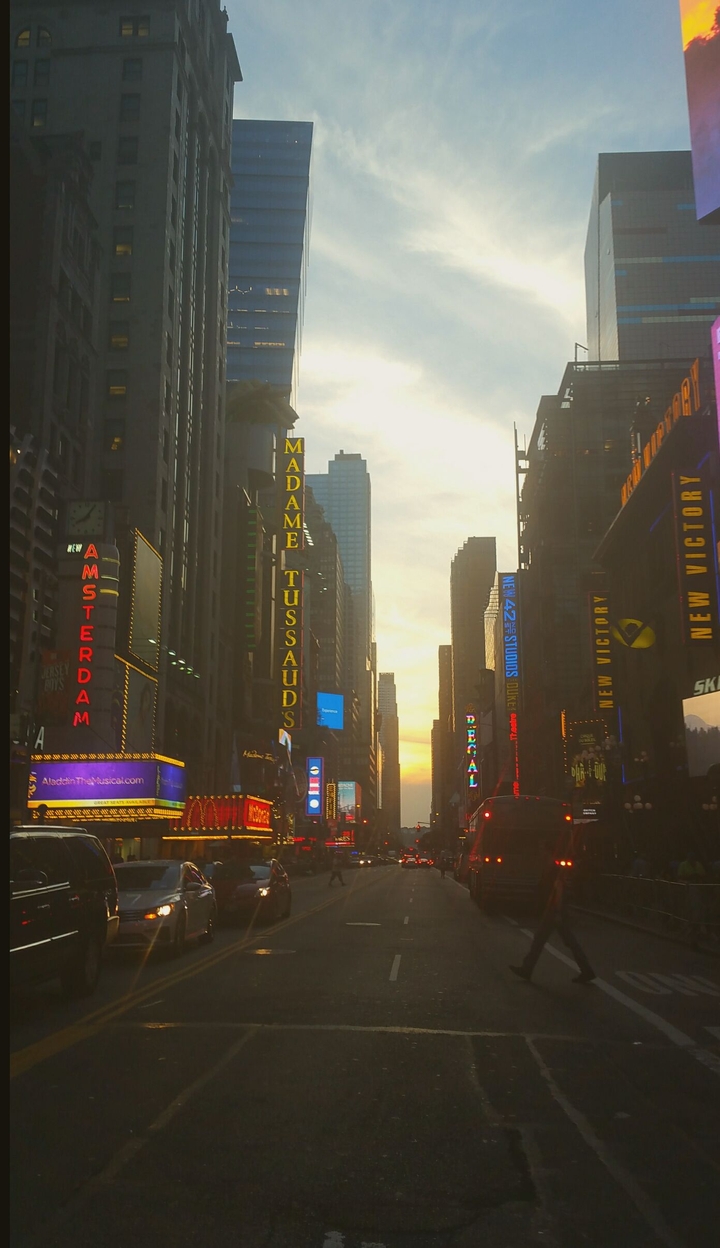 NYC at dusk