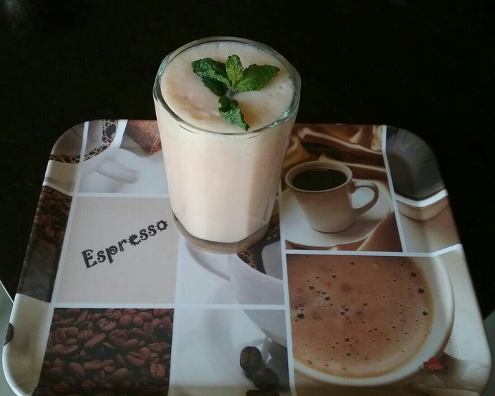 musk melon milk shake