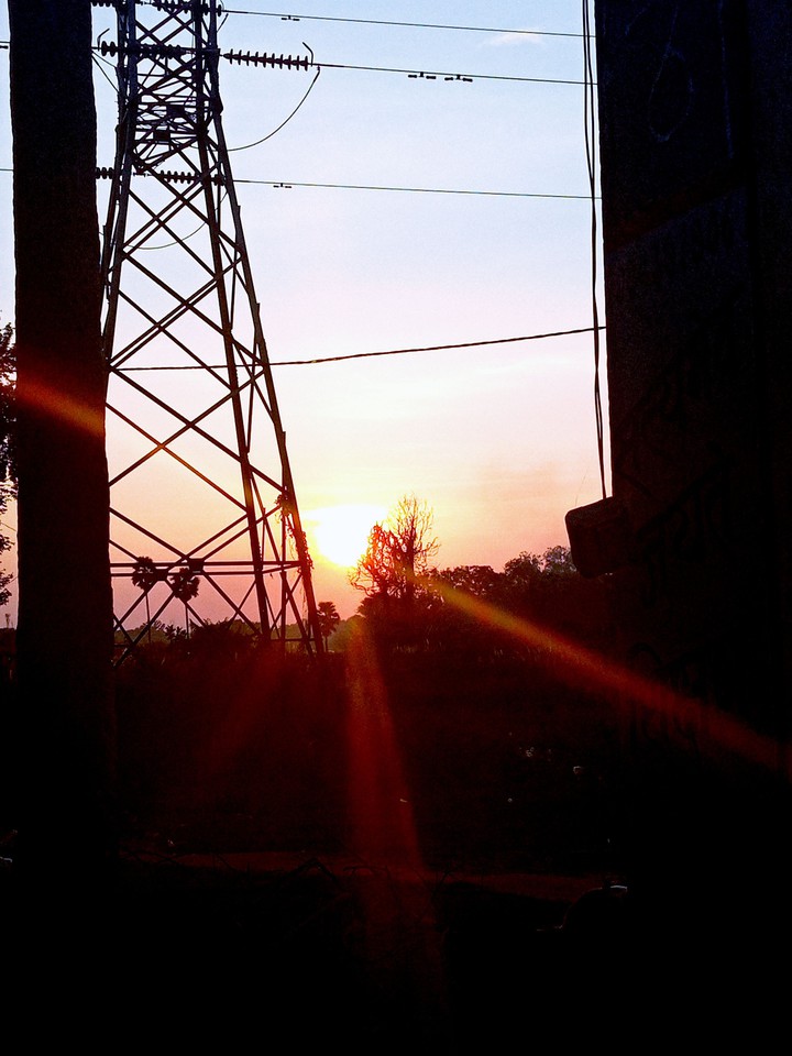 sunset scene