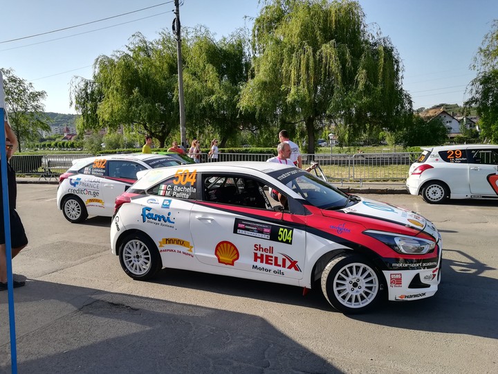 Rally car
