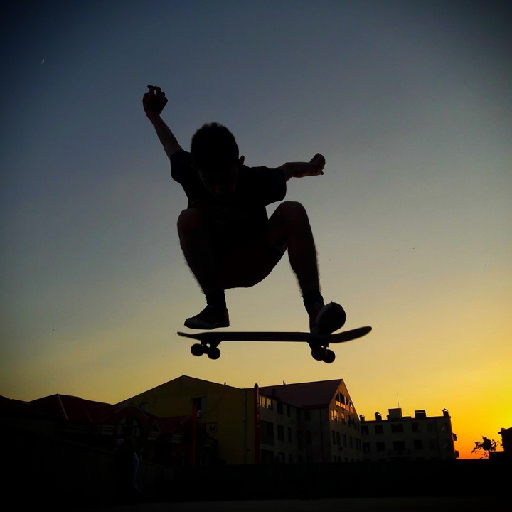 Skateboarding