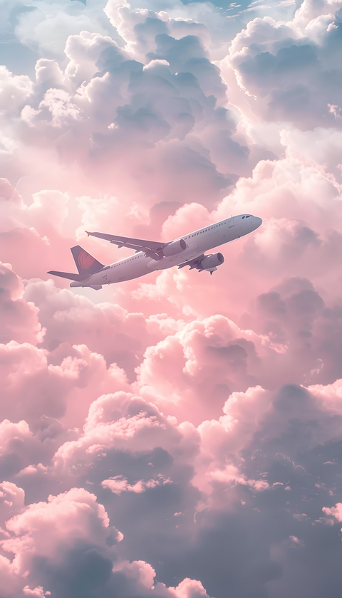 papéis de parede aircraft, cloud