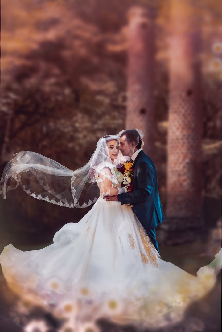 Watercolor wedding.