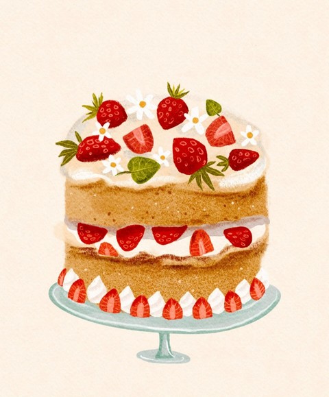 шпалери cake, buttercream