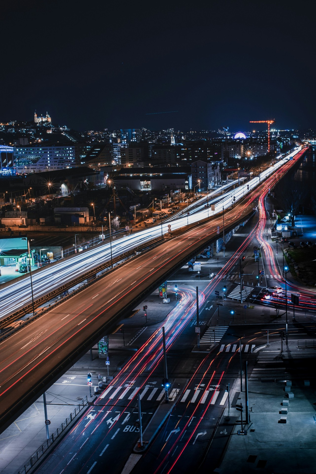 overpass, infrastructure Hintergrundbilder