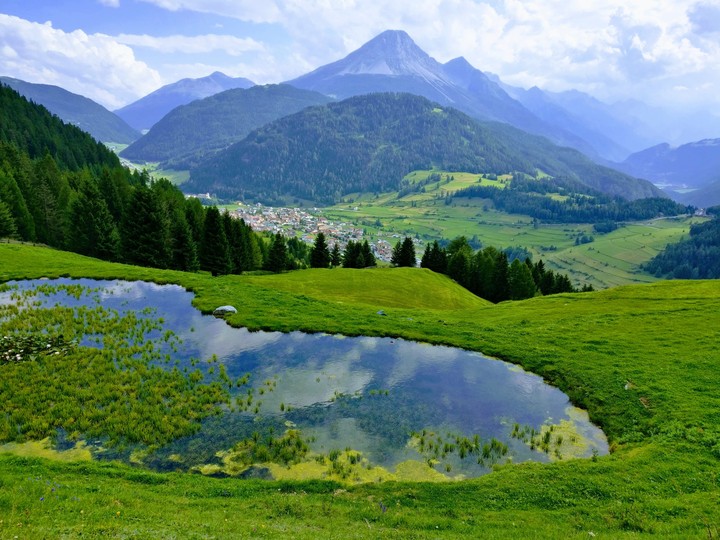Tirol in the summer