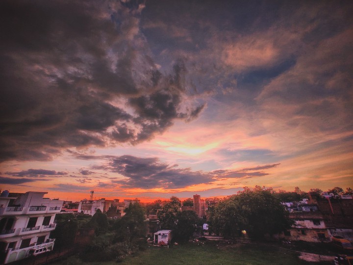 Evening sky