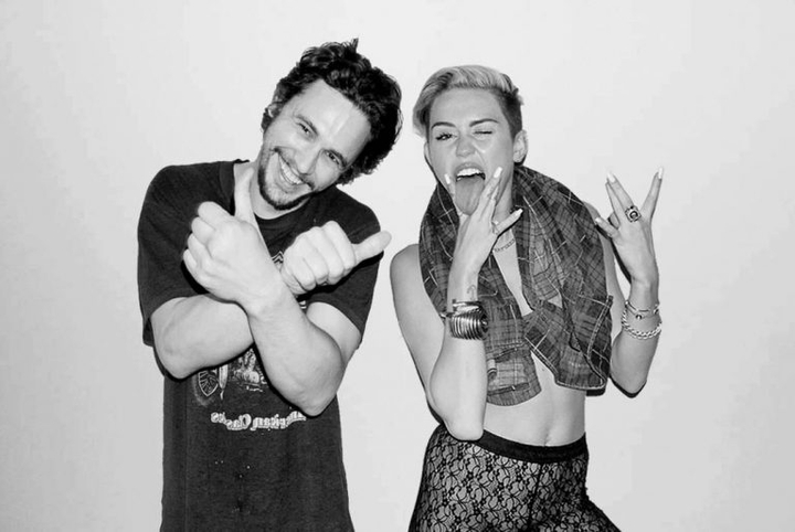 James Franco & Miley Cyrus