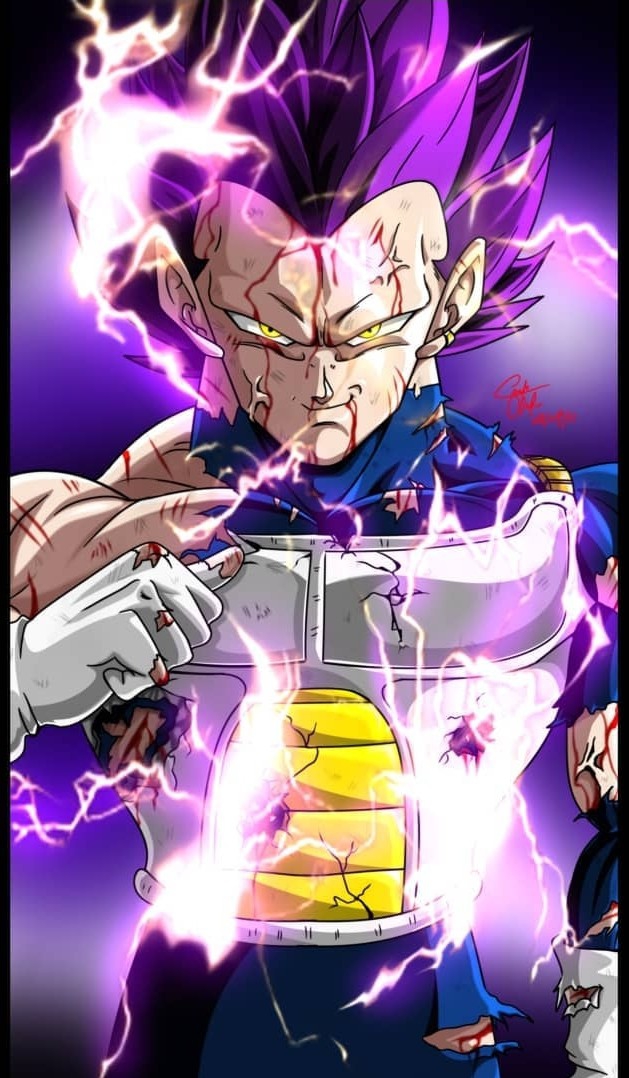 NEW FORM OF VEGETA ULTRA EGO