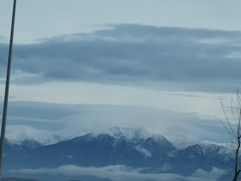 Snowy mountains