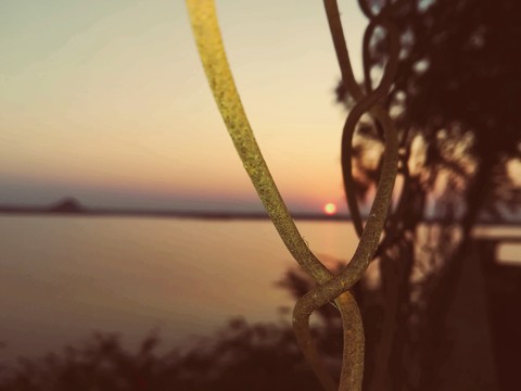 the last sunset of the year of 2017