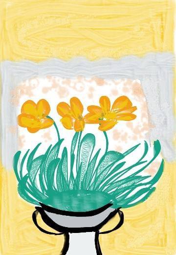 vaso di fiori