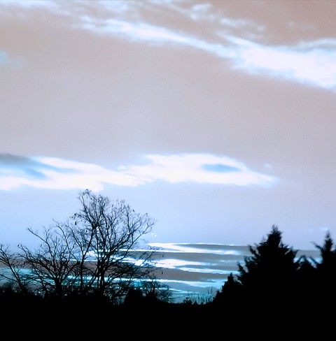 blue sun