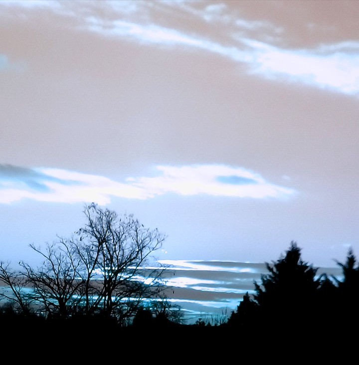 blue sun