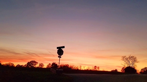 evening riding around