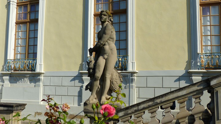 Blühendes Barock Schloss Ludwigsburg