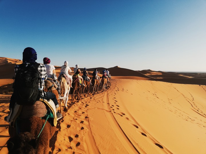 ride in the dunes of Sahara
