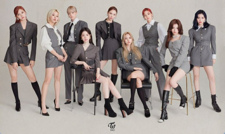 Twice - grey suits