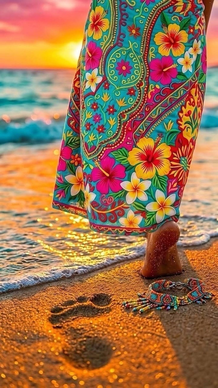 тапети barefoot, Sarong