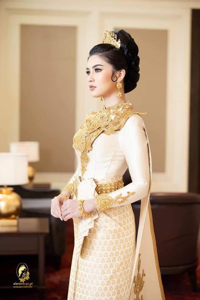 Cambodian's wedding costume