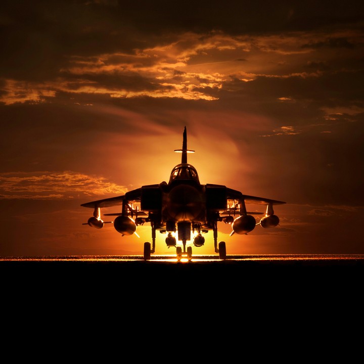 fighter jet..