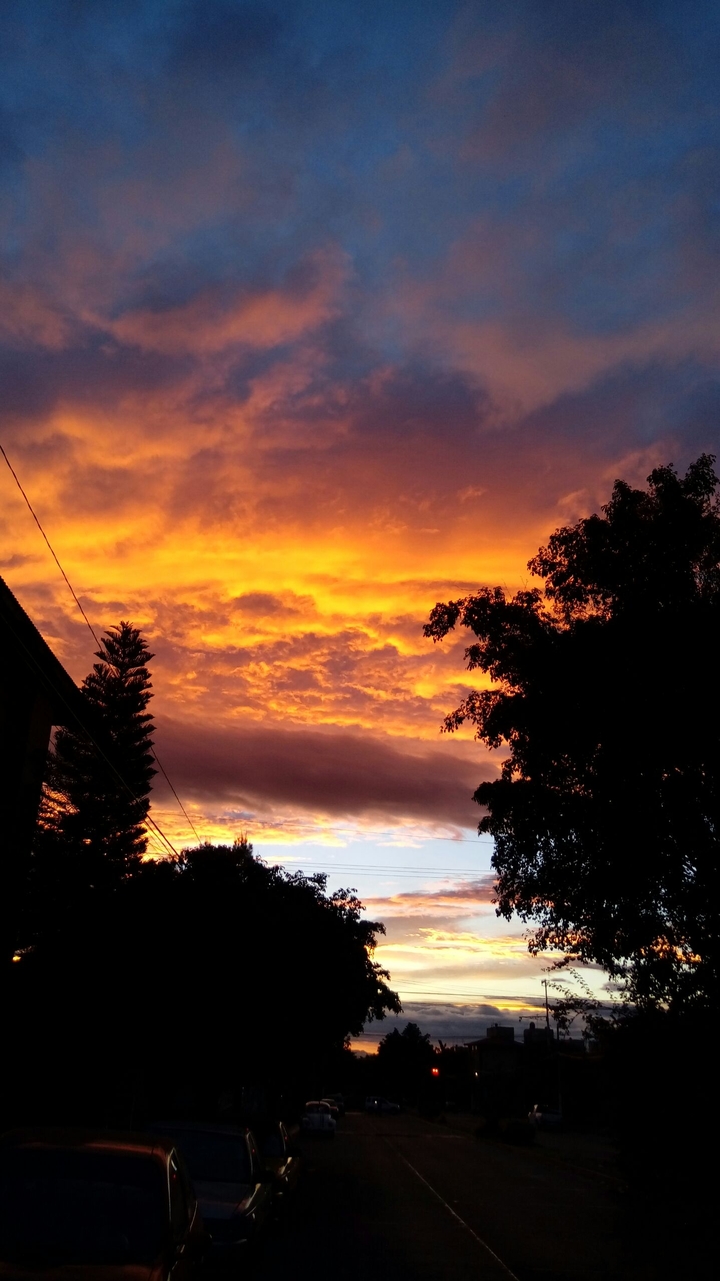 Amanecer en diciembre.