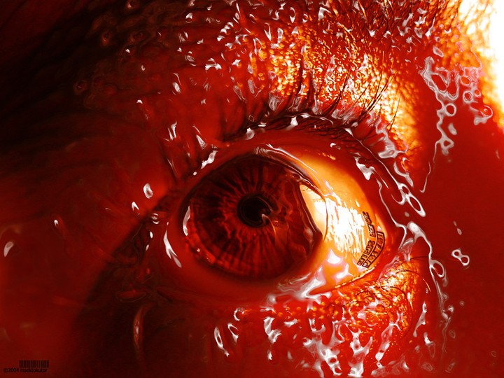 Red eyes