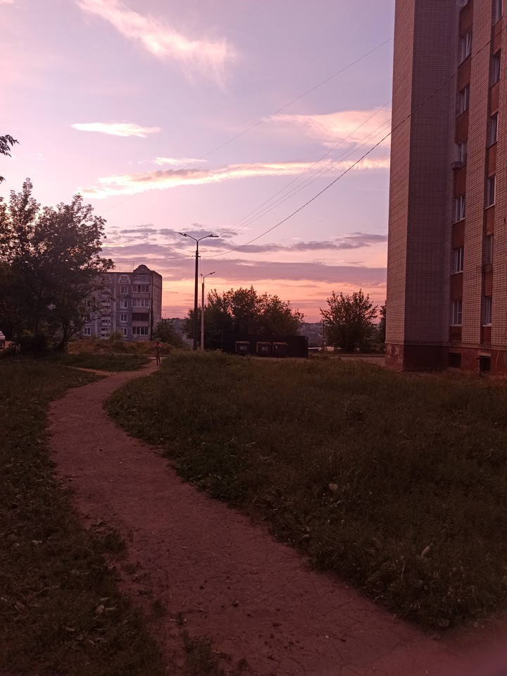 Пустынное утро