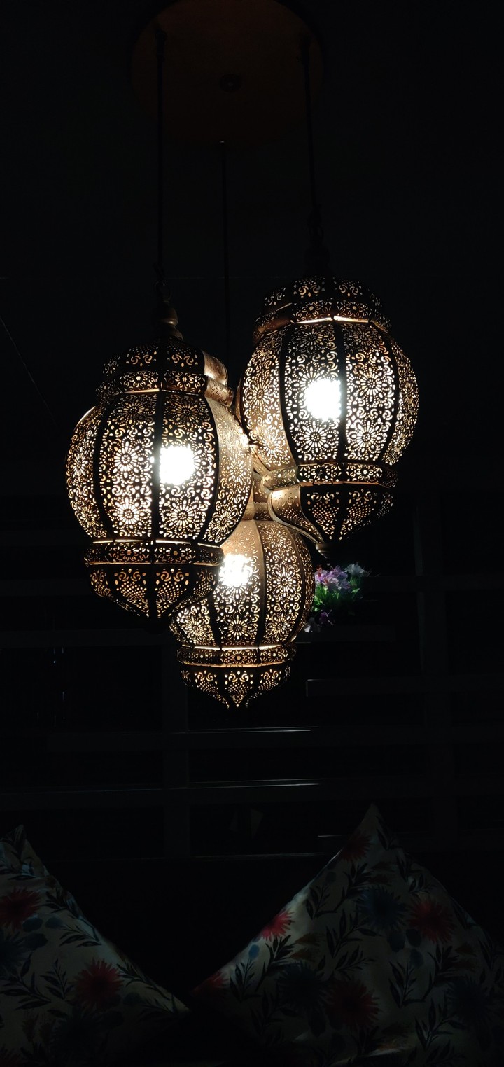 Night Lamp at romantic restaurant