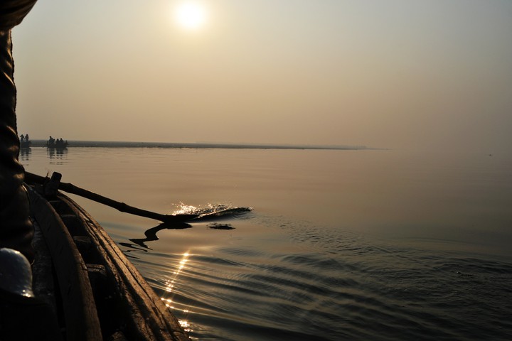 Boating in Ganga