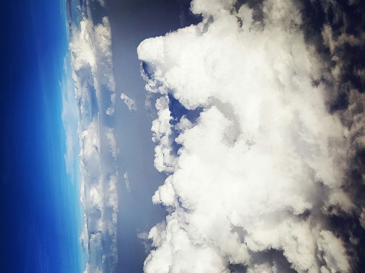 Cottony sky