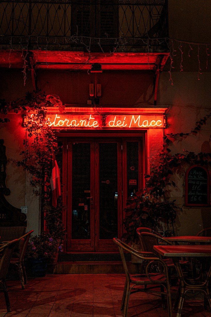 red neon
