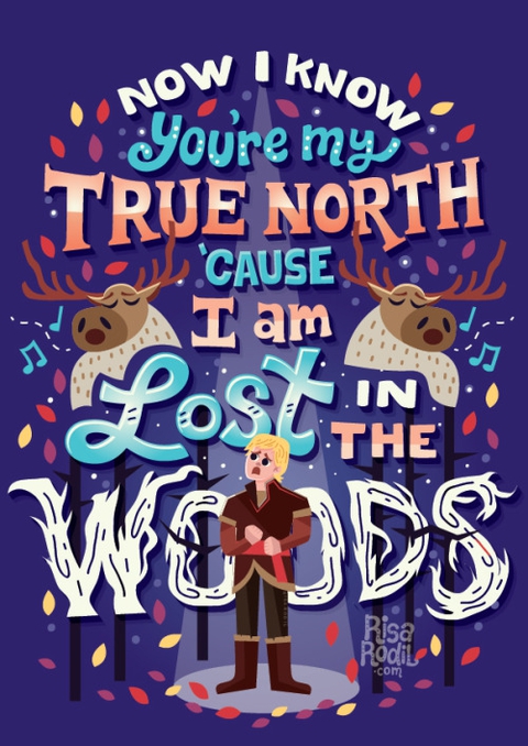 LOST IN THE WOODS