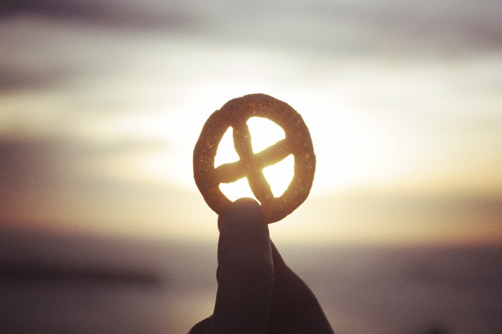 Holding the sun!