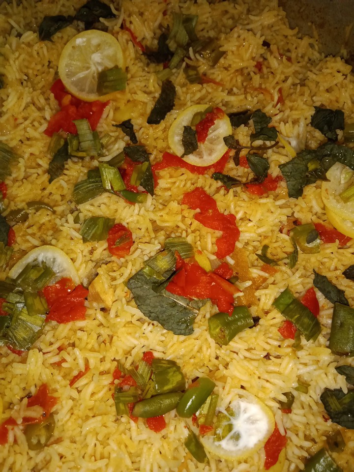 biryani on dum