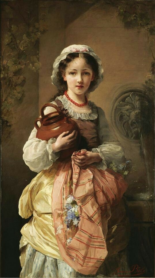 Girl with a jar