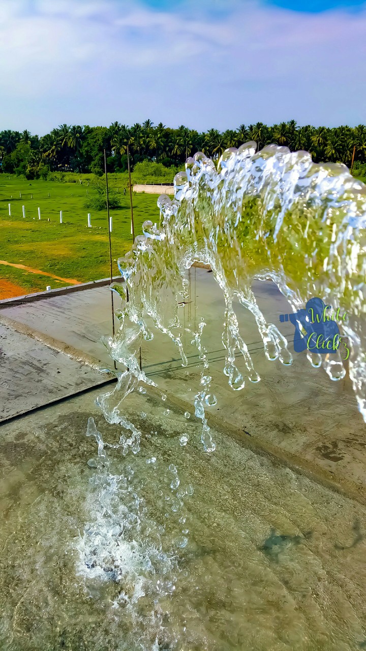 Silver Water flow